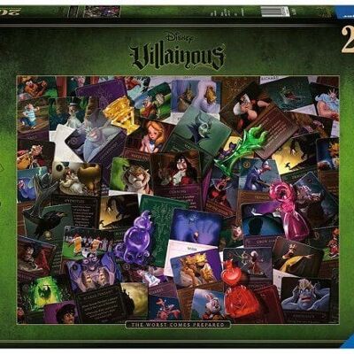 Ravensburger Puzzel Villainous all Villains 2000 stukjes