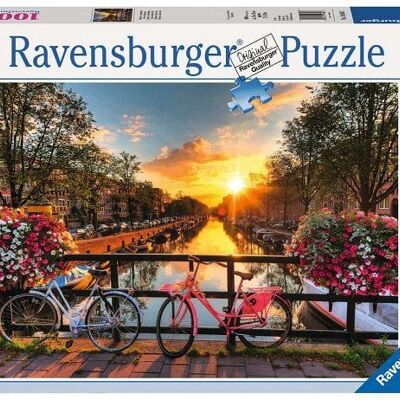 Ravensburger Puzzel 1000 stukjes Fietsen in Amsterdam
