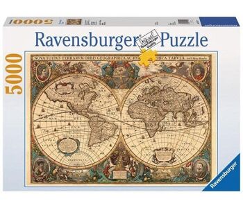 Ravensburger puzzle Carte du monde antique 5000pcs