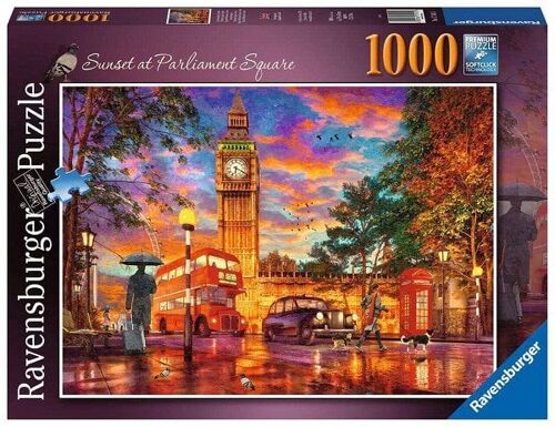 Ravensburger puzzel Zonsondergang Londen 1000 stukjes
