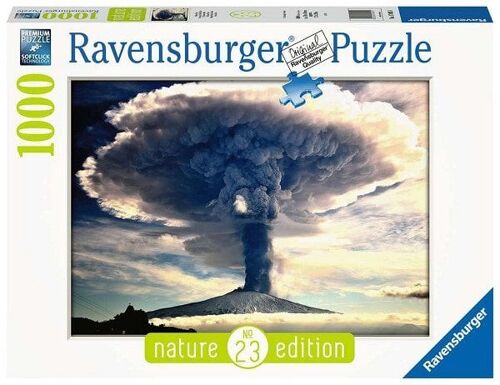 Ravensburger puzzel Vulkaan Etna -Nature Edition - Legpuzzel - 1000 stukjes