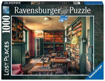 Puzzle Ravensburger Bibliothèque du château mystérieux - Puzzle - Lost Places - 1000 pièces
