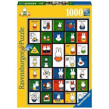 Ravensburger Miffy couvertures puzzle 1000 pièces