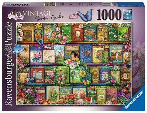 Ravensburger Vintage tuinboeken puzzel 1000 stukjes