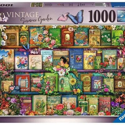 Ravensburger Vintage tuinboeken puzzel 1000 stukjes