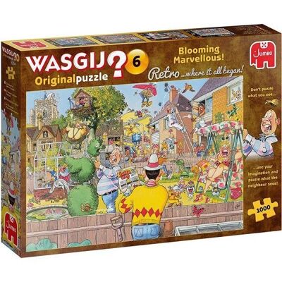 Jumbo Wasgij Retro Original 6 puzzel 1000 stukjes Het Groeit als Kool!