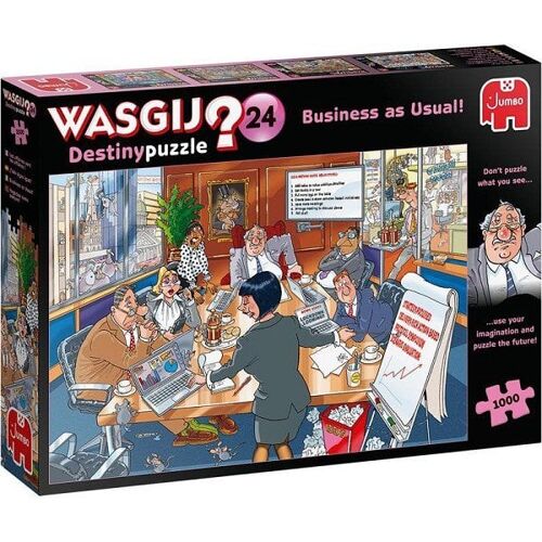 Jumbo Wasgij Destiny 24 puzzel 1000 stukjes Business as Usual!
