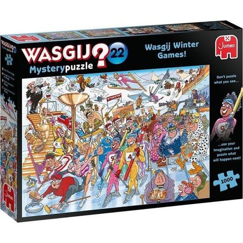 Jumbo Wasgij Mystery 22 puzzel 1000 stukjes Winterspelen!