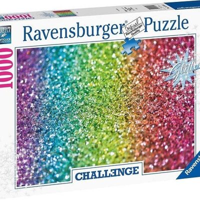 Ravensburger puzzel Challenge Glitter 1000 stukjes