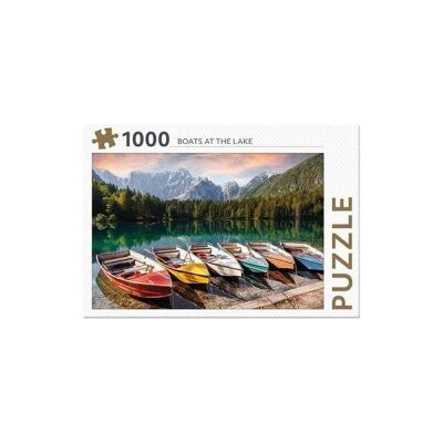 Rebo Boats at the lake - puzzel 1000 stukjes