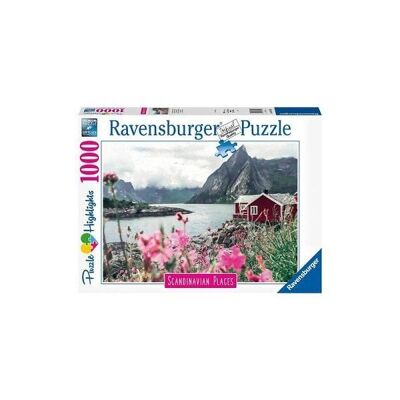Ravensburger puzzel 1000 stukjes Reine, Lofoten, Noorwegen Scandinavian Places