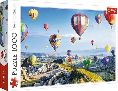 Puzzel Uitzicht over Cappadocie 1000 stukjes