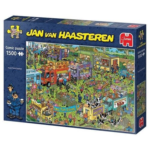 Jumbo Jan van Haasteren puzzel Food truck festival 1500 stukjes