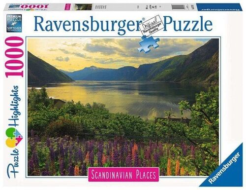 Ravensburger puzzel Fjord in Noorwegen 1000 stukjes