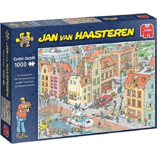 Jumbo Jan van Haasteren puzzel Het ontbrekende stukje 1000pcs