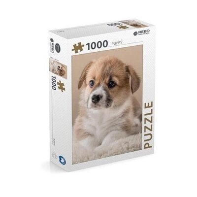 Rebo puzzel Puppy 1000 stukjes