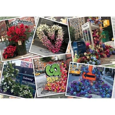 Ravensburger puzzel NYC bloemenpracht 1000 stukjes