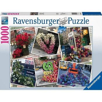 Ravensburger puzzle NYC splendeur florale 1000 pièces 2