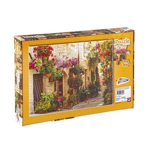 Grafix Puzzel Bloemensteeg 1000 stukjes 50x70cm