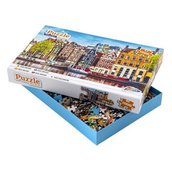 Grafix Puzzle Amsterdam 1000 pièces 50x70cm 1