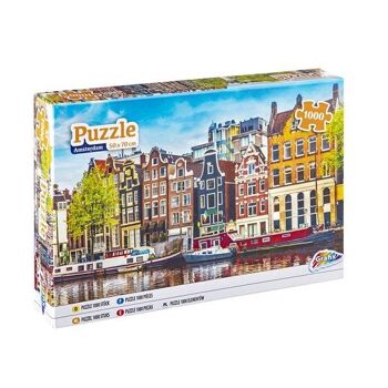 Grafix Puzzle Amsterdam 1000 pièces 50x70cm 2