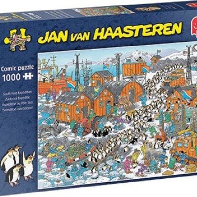 Jumbo Jan van Haasteren puzzel Zuidpool expeditie 1000 stukjes