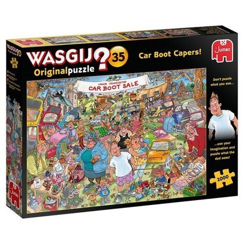 Jumbo Wasgij puzzel Original 35 Vlooienmarkt Vondsten! 1000pcs