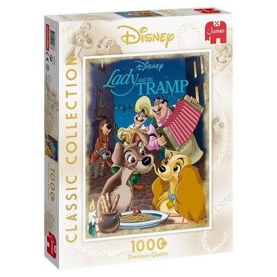 Jumbo Disney Classic Collection Lady & The Tramp 1000pcs