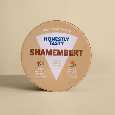 Honestly Tasty Shamembert: a plant-based (and vegan) alternative to camembert cheese