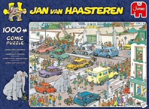 Jumbo Jan van Haasteren puzzel Jumbo gaat winkelen 1000pcs