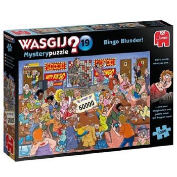 Jumbo Wasgij Mystery puzzle Bingo gaffe 1000 pièces
