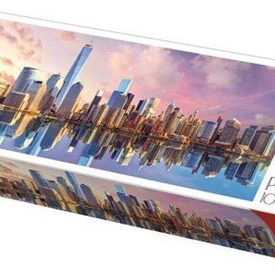 Puzzel 1000 stuks Panorama - Manhattan