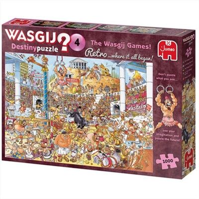 Jumbo Wasgij puzzel Destiny 4 De Wasgij spelen 1000 stukjes