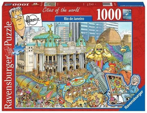 Ravensburger puzzel Fleroux Rio de Janeiro 1000 stukjes