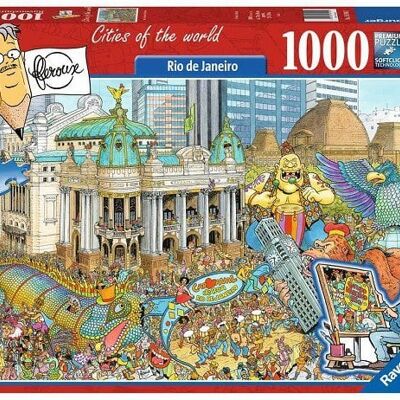 Ravensburger puzzel Fleroux Rio de Janeiro 1000 stukjes