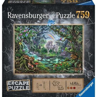 Ravensburger puzzel Escape 9 Unicorn 759 stukjes
