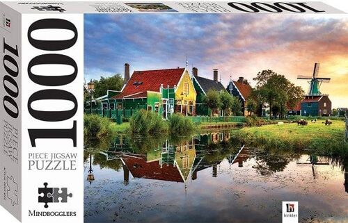 Mindbogglers puzzel Zaandam Holland 1000 stukjes