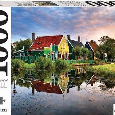 Mindbogglers puzzel Zaandam Holland 1000 stukjes