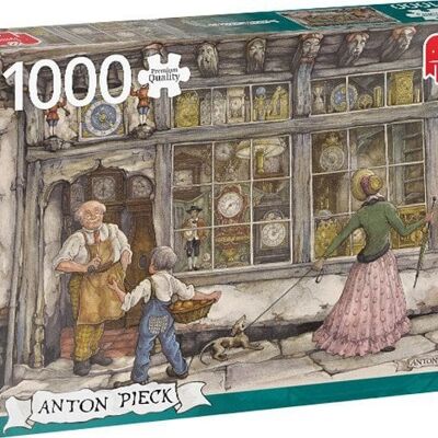 Jumbo puzzel Anton Pieck: De Klokkenwinkel 1000 Stukjes