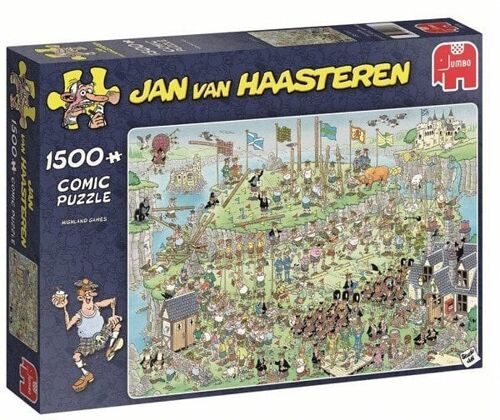 Jumbo puzzel Jan van Haasteren: Highland Games 1500 Stukjes