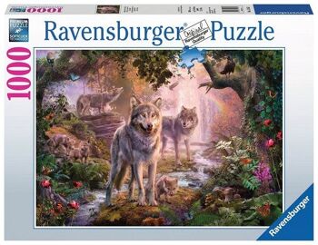 Ravensburger puzzle Wolf Family In The Summer 1000 pièces