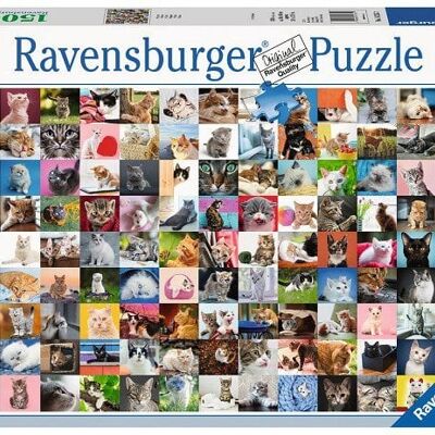 Ravensburger puzzel 99 Katten 1500 stukjes