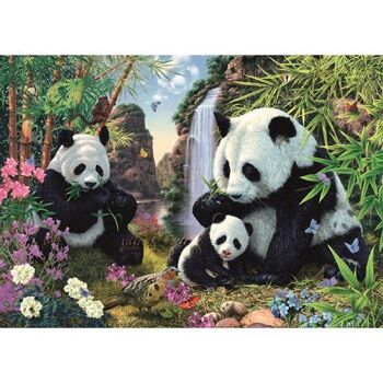 Dino Puzzle Pandas 1000pcs 1