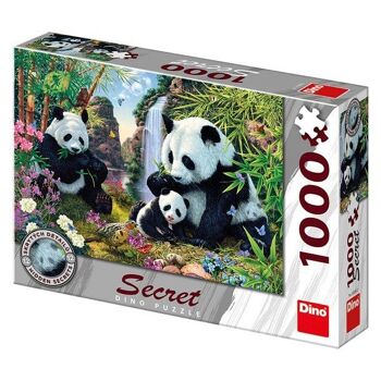 Dino Puzzle Pandas 1000pcs 2