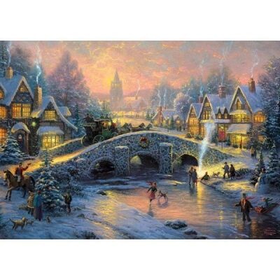 Schmidt Kinkade puzzel Spirit of Christmas, 1000 stukjes