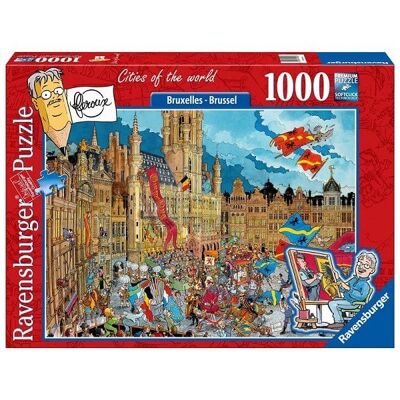 Ravensburger puzzel Fleroux Brussel 1000pcs
