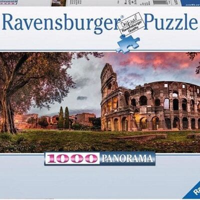 Ravensburger puzzel 1500 stukjes Coloseum in het avondrood, leeftijd: vanaf 14 jaar
Afmeting: ca. 98x38 cm
