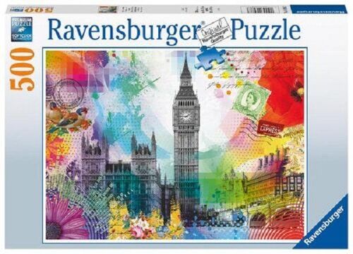 Ravensburger puzzel Kaartje uit Londen 500 stukjes
