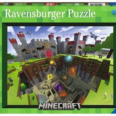 Ravensburger puzzel Minecraft Cutaway - Legpuzzel - 300 XXL stukjes
