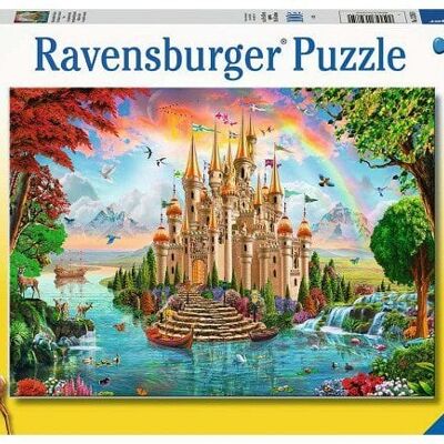 Ravensburger puzzel Sprookjesachtig kasteel - Legpuzzel - 100 stukjes